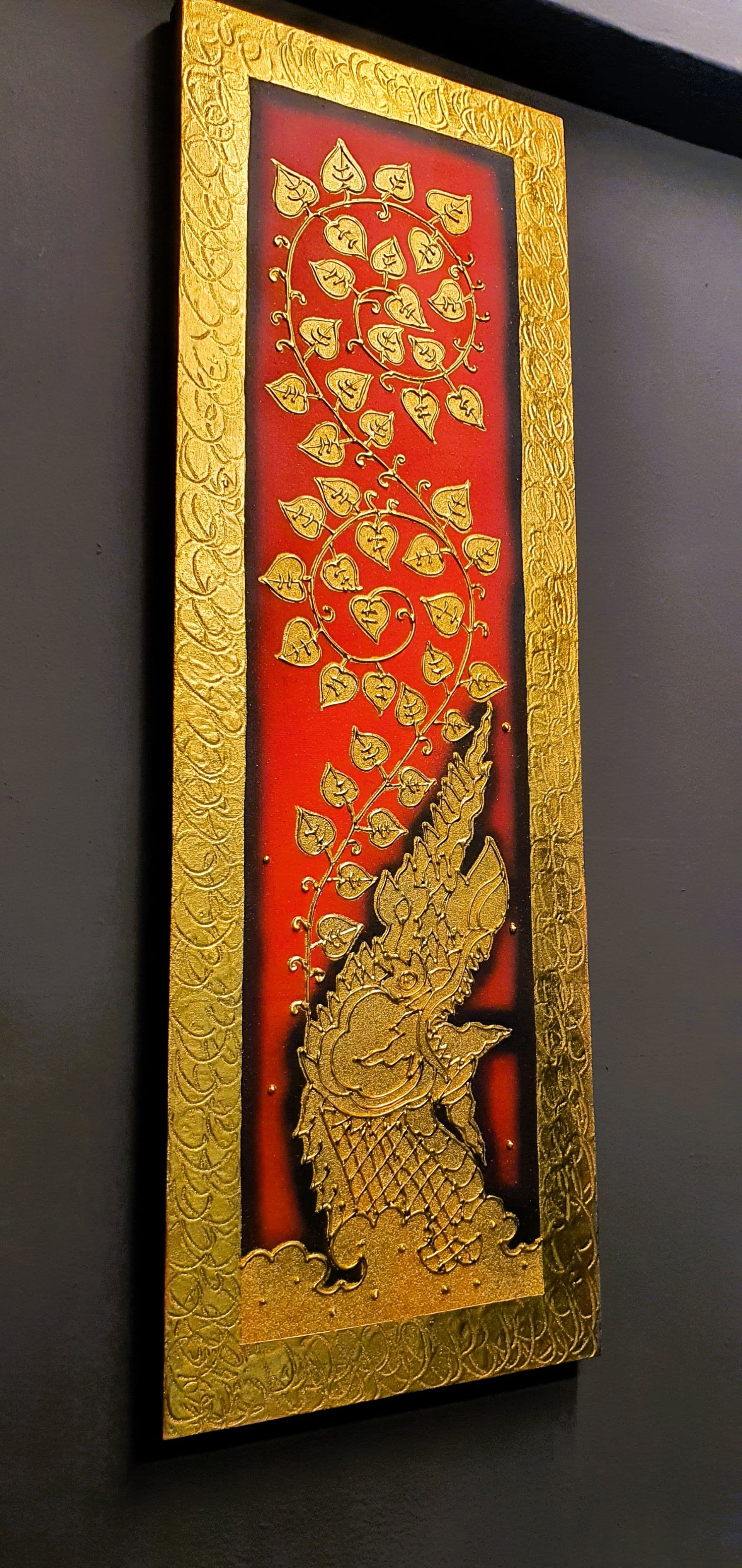 Wall painting inside the hostel