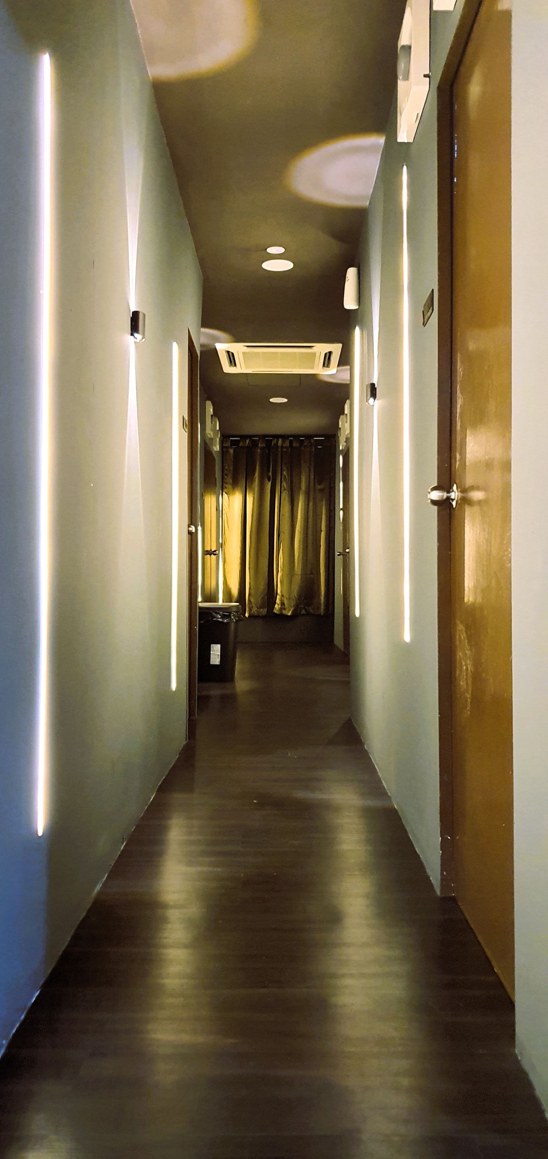Hostel corridor