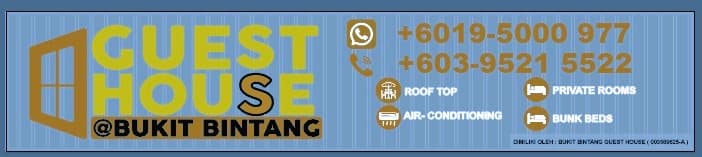 Guesthouse@ Bukit Bintang